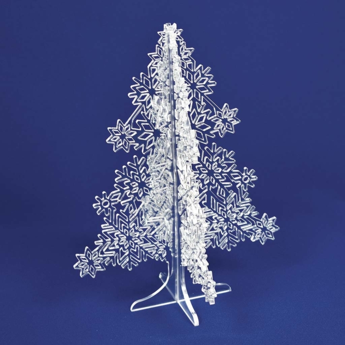 Albero natalizio modello cristallo plexiglas